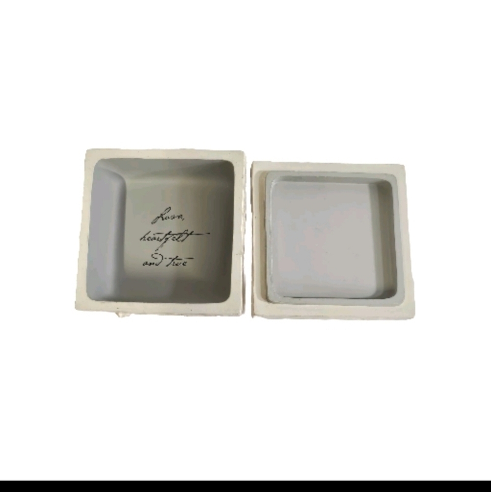 Willow Tree Square Keepsake Trinket Love Box by Lordi From the Heart 2003 - Picture 9 of 13
